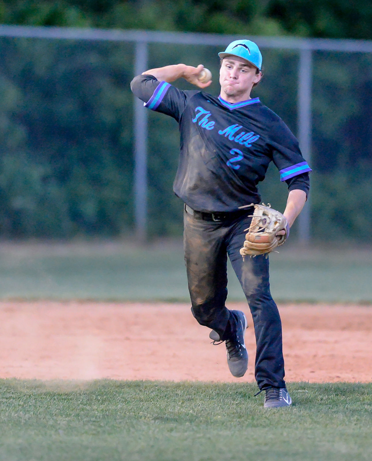 Friday night baseball action